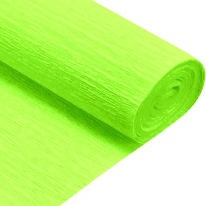 MIL28 PAPEL CREPE FLUO VERDE